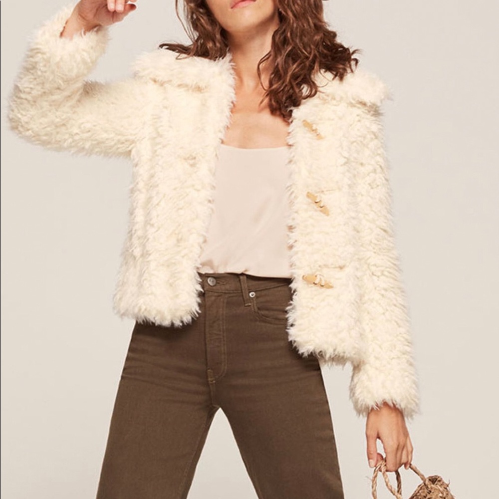 Reformation Teddy Coat